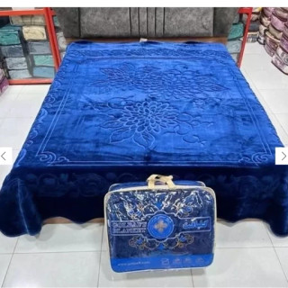 پتو گلبافت ۱نفره گل برجسته
