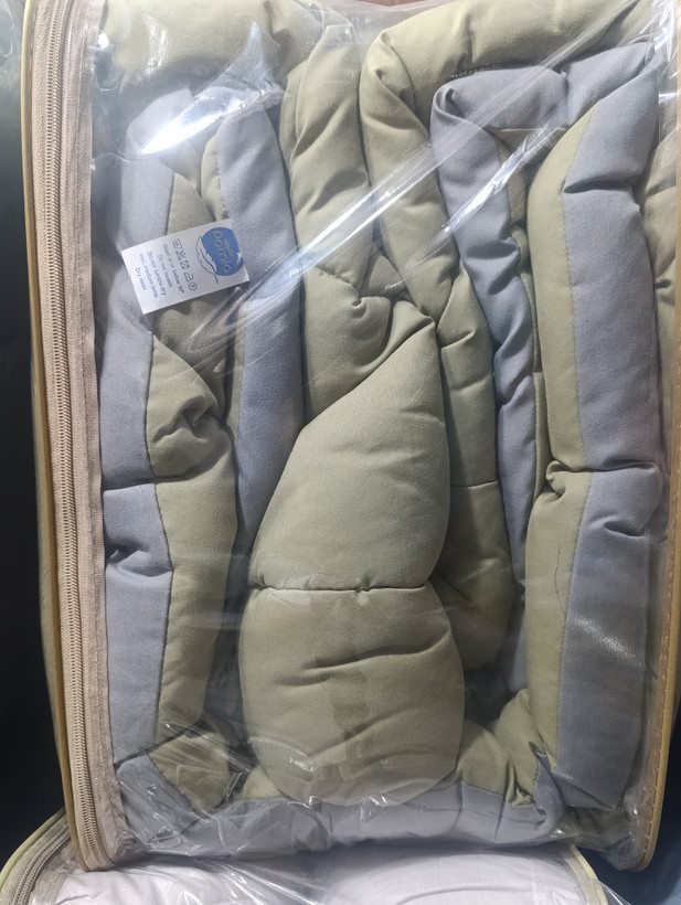 روتختی ۲نفره مدل تک رنگ ساده دورو جنس پارچه میکرو و تنسل